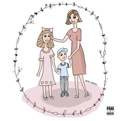 Ilustracja rodzinna