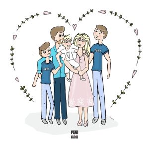 Ilustracja rodzinna