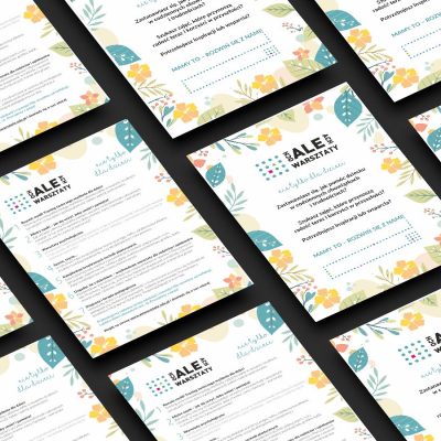 Ulotka dla Ale Warsztaty